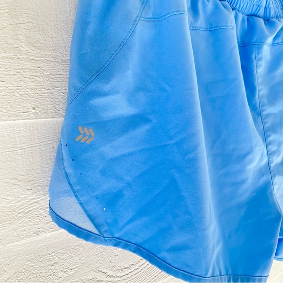 All in Motion Running Shorts Mid-Rise Women’s Vibrant Blue Large - Picture 4 of 5